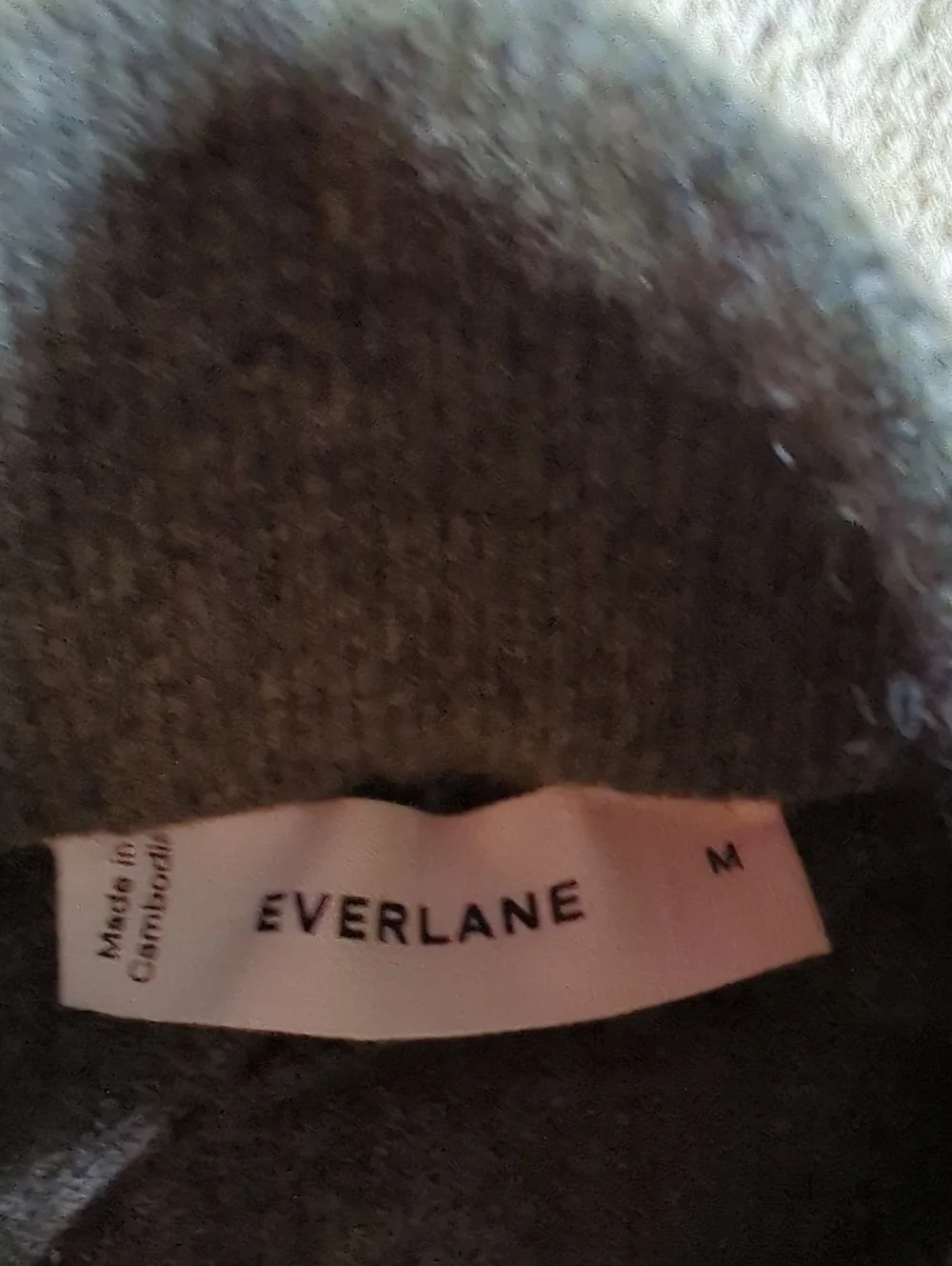 🆕EVERLANE The Cashmere Quarter-Zip Sweater